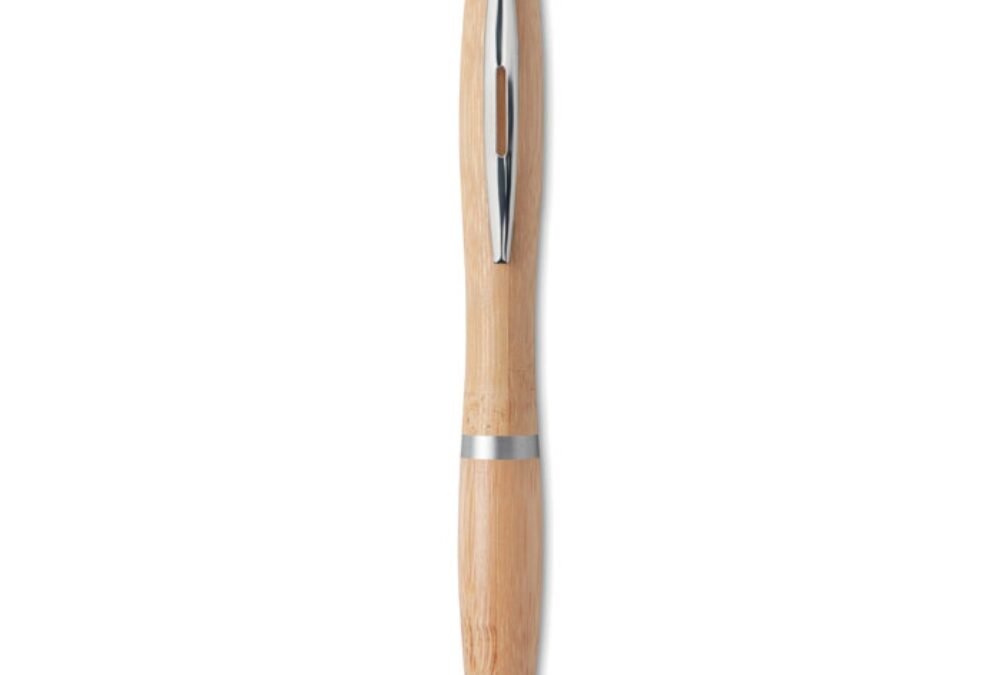 Długopis bambusowy z logo NZL9485-14