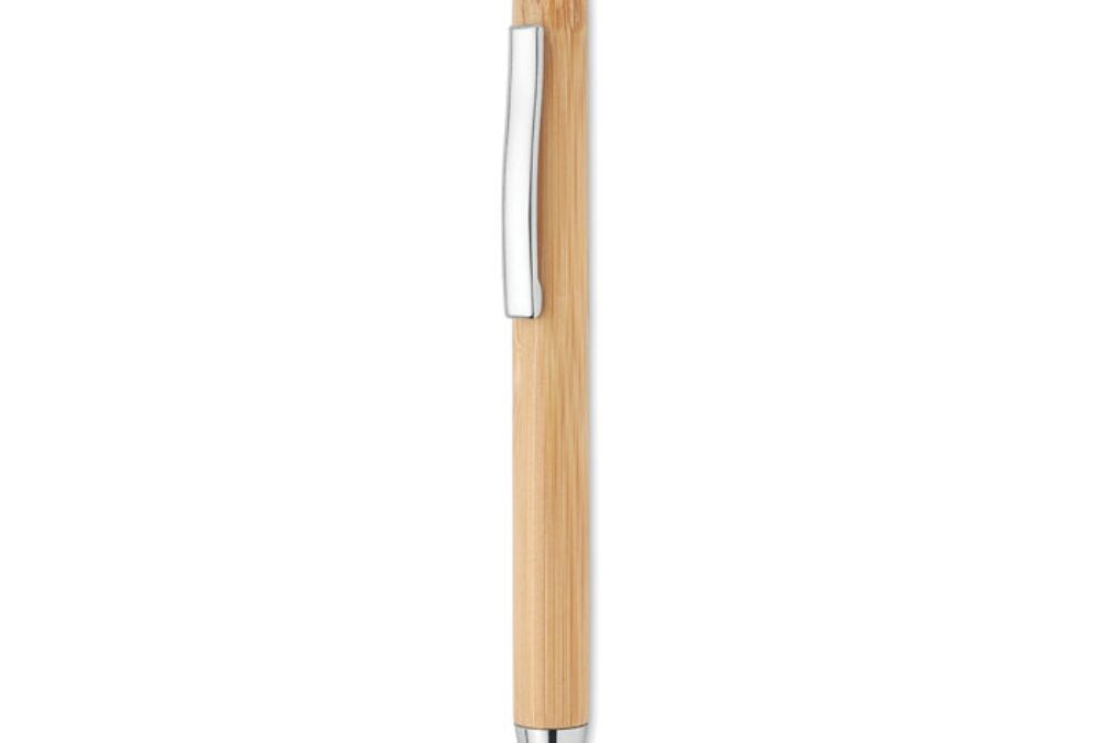 Długopis bambusowy z rysikiem NZL9945-0